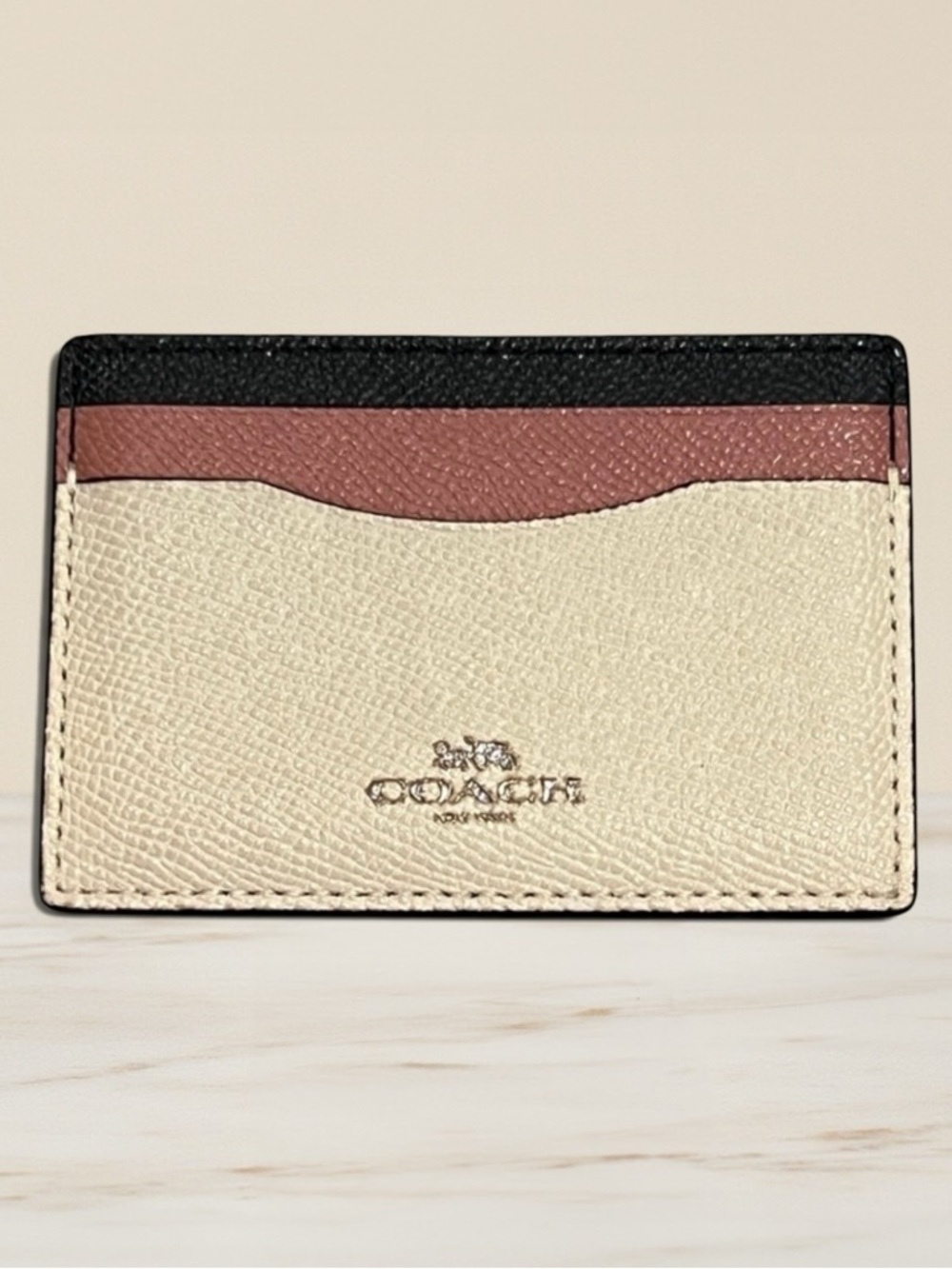 Crossgrain Leather Card Case